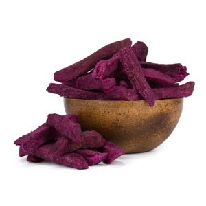 GRIZLY Křupavé sladké fialové batátové hranolky 150 g